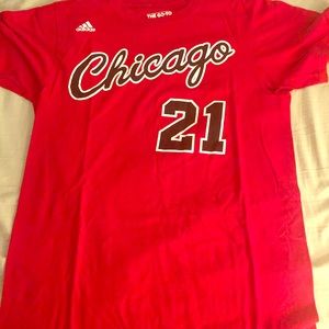 Medium Jimmy Butler Bulls shirt. Like new